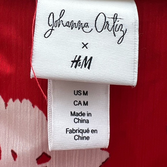 H&M Johanna Ortiz dress size M / 100% polyester - Picture 6 of 12